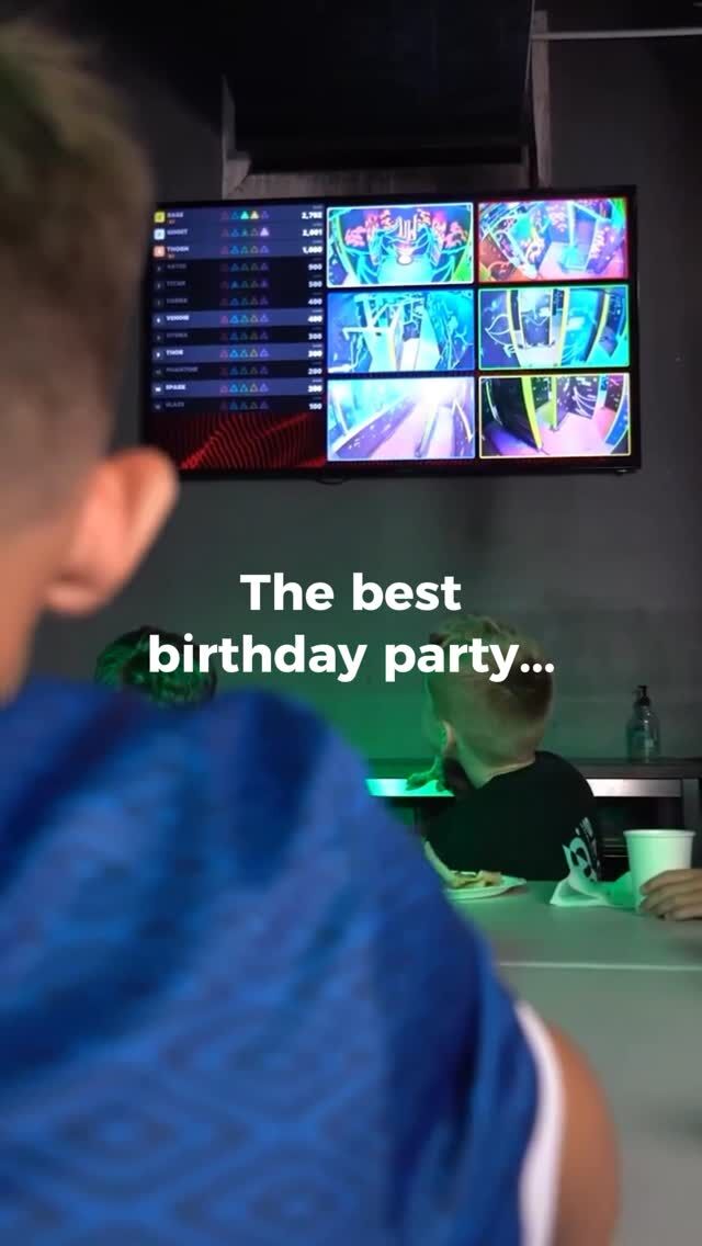 Some of the best parties, and they are local 🤩🤤We’ve got hot food, ice cream cake and of course laser tag. Take advantage of our undercover parking and book during the wet weather to get an easy day out while it rains. ☔️🌧️Take a visit to our website to explore what options are best for you best or give us a call. 📞#LaserTagSydney
#BirthdayPartyIdeas
#FamilyFunSydney
#RainyDayActivities
#StressFreeParty