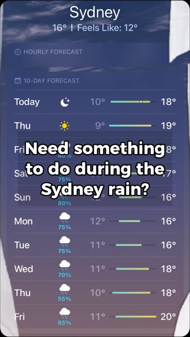 🌧️ Rainy weekend? We’ve got you covered! ⚡️🔫Don’t let the weather ruin your plans! Head indoors for some action packed laser tag at Underworld Laser. We’ve got undercover parking, and easy under cover access to the venue making it perfect for those rainy days.Escape the rain and make your next day out one to remember! 🤩
📍 Underworld Laser, Menai 🔗 Book now through the link in our bio!#fyp #rainydays #thingstodosydney #sutherlandshire
